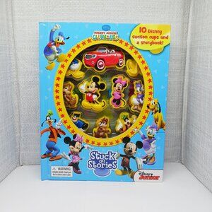 Disney Junior Mickey Mouse Clubhouse Stuck on Stories Book with characters